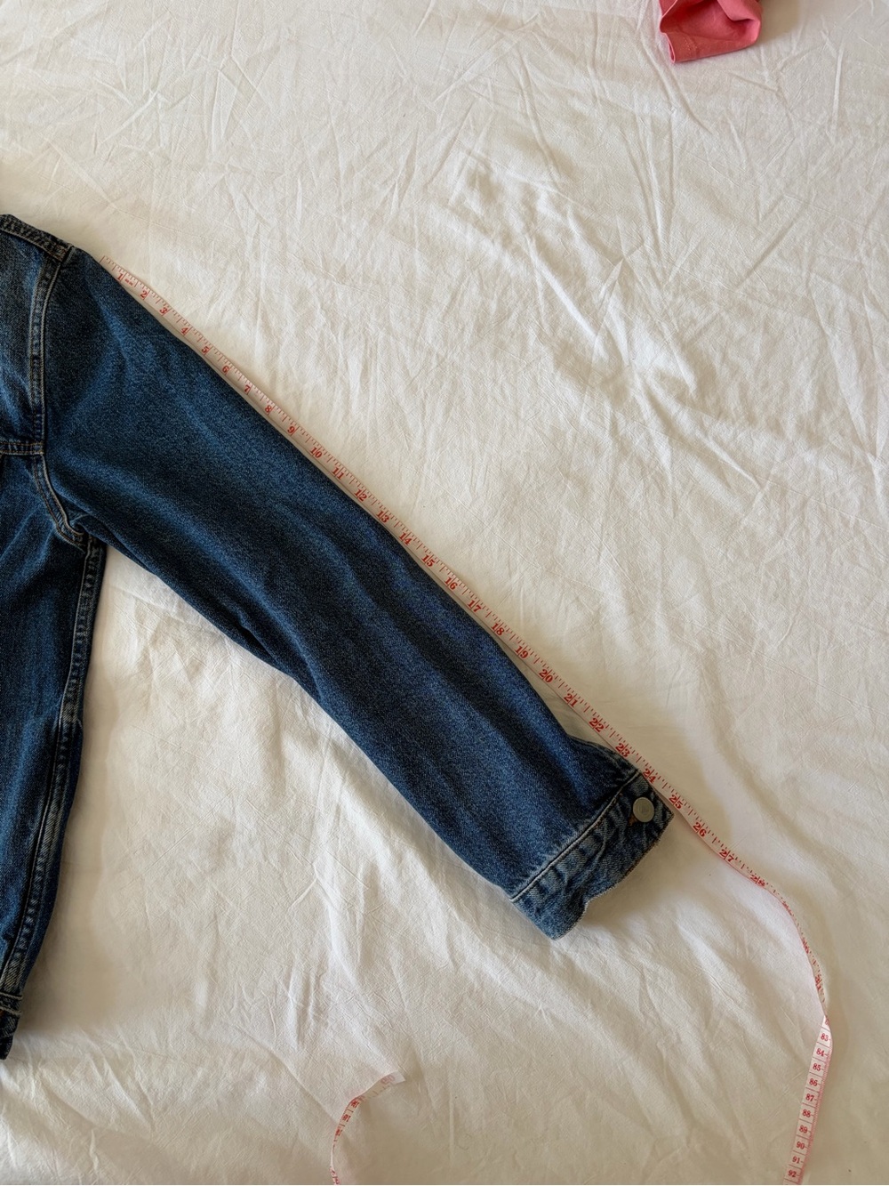 ASOS Distressed Blue Denim Jacket - Picture 5 of 8